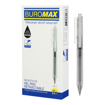 Automatic gel pen JELLY 0.5mm black 34599