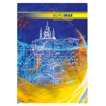 Книга офис А4 96 линия тв.Города BM.2401