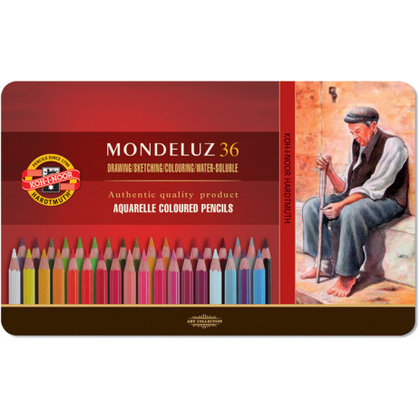 Карандаши цвет аквар Mondeluz 36 шт 2971,3725