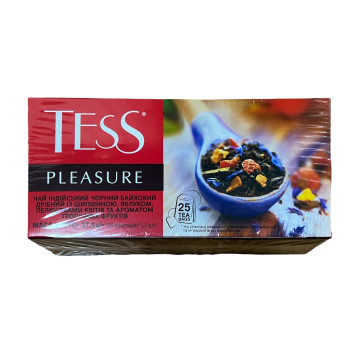 Чай Tess пакет чорний PLEASURE