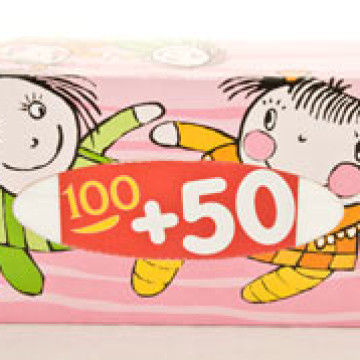 Серветки коробка 100+50 шт Веlla 