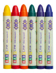 Wax crayons SUPER JUMBO 6 colors, ZB-2484,ZB.2484