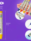 Wax crayons SUPER JUMBO 6 colors, ZB-2484,ZB.2484