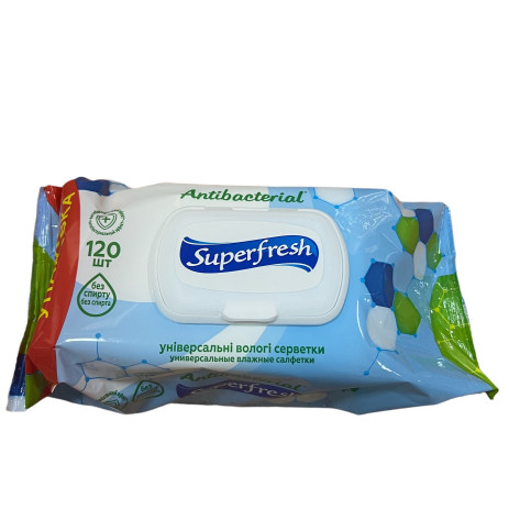 Wet wipes 120pcs Antibacterial