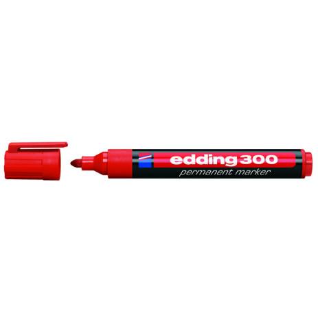 Marker Permanent e-300 red 2332,e-300/02