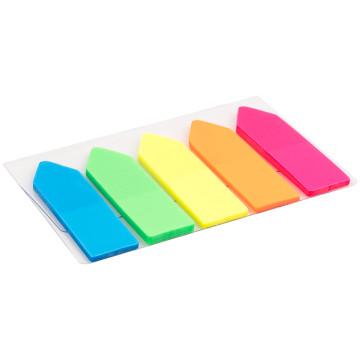 Bookmark neon 12х45мм 5цв 125шт D2450-02 