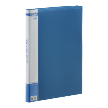 A4 folder with clip, blue BM.3401-02 