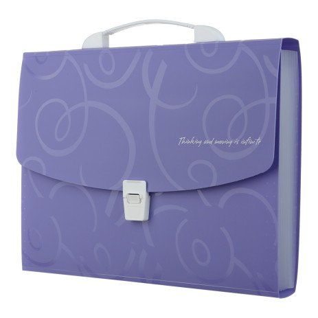 Portfolio A4 35mm purple BM.3719-07,BM.3719-07