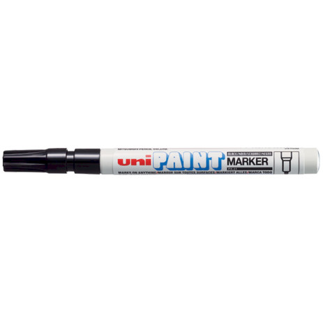 Маркер uni PAINT 0,8 чорний PX-21,PX-21.Black