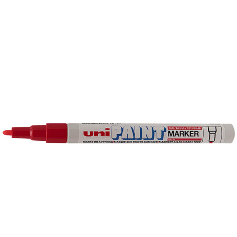 The uni PAINT marker, 0.8 mm red PX-21,PX-21.Red