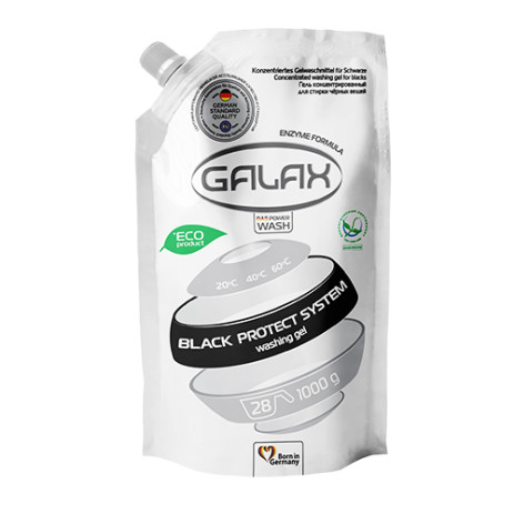 Гель для стирки черных вещей 1,0л GALAX,720689