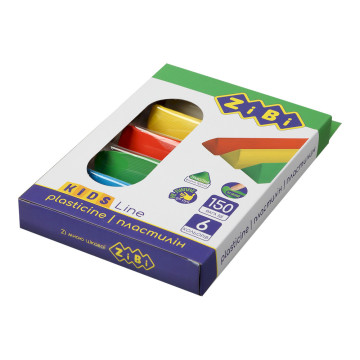 Clay 6 colors 150g ZB 6225