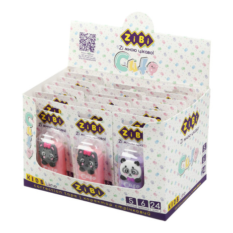 Коректор стрічковий 5ммх6м CUTE ZB 2910,ZB.2910