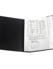 Дисплей-книга 80 файлів чорна 1036,1280-01-A