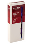 Ручка масляна Axent Flow синя,AB1054-02-A