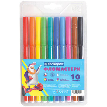Фломастеры 10 цв 7790/10 ТП 6406