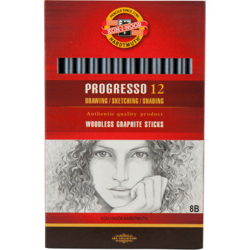 Олівець бездеревний Progresso 8B 2751