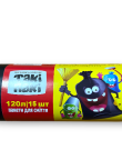 Мешки для мусора 120л,15 шт LD 28136,0153