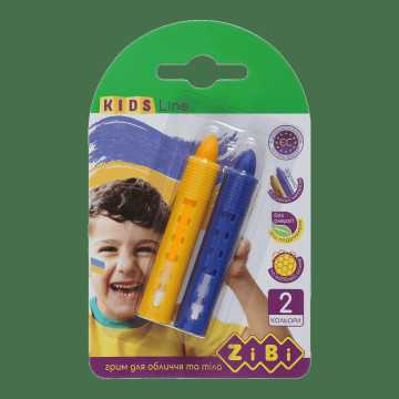 Фарба для обличчя 2 кольори ZB-6568