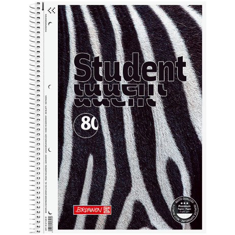 Колледж-блок А4 кл 80 л. Zebra 24317,10 675 28 05