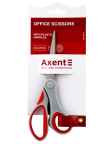 Scissors Duoton 18 cm gray-red 2691,6301-06-A,Axent
