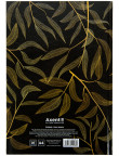 Notebook A4 Waves 96 sheets black 27308,8422-561-A