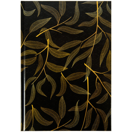 Notebook A4 Waves 96 sheets black 27308,8422-561-A