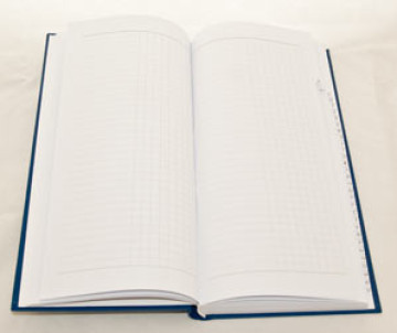 Alphabetical book A5 135*285 176 sheets