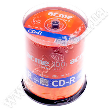 Диски CD-R  Acme 100шт.