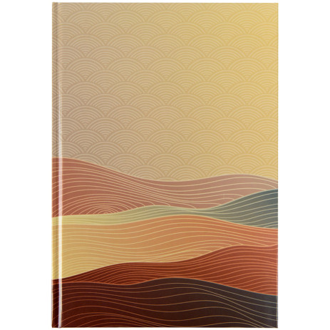 Note book A4 Waves 96 sheet cell 27310,8422-563-A