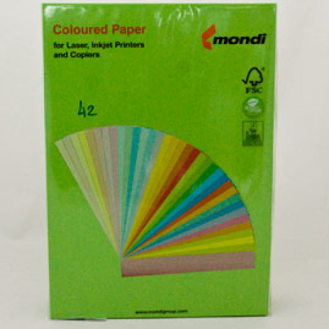 Paper A4 intensive green 80 gr 500 sh 