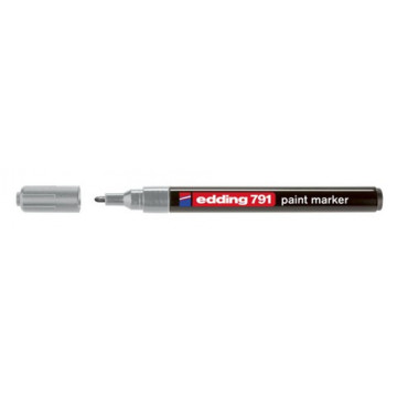 Paint marker 1-2 mm round silver 2285
