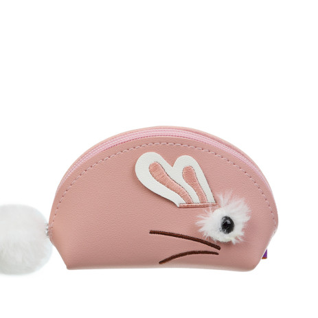 Кейс для монет RABBIT розовый ZB 702201,ZB.702201
