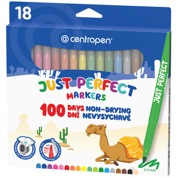 Фломастеры 18цв 2510 Just Perfect 6379
