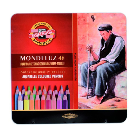 Pencils aquar color Mondeluz 48 pcs 2972,372604