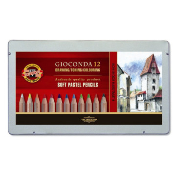Олівці пастельні GIOCONDA 12кол 3061