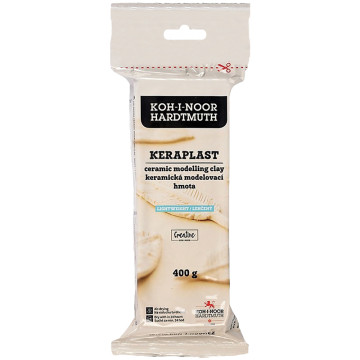 Plasticine Keraplast 400g white 4417