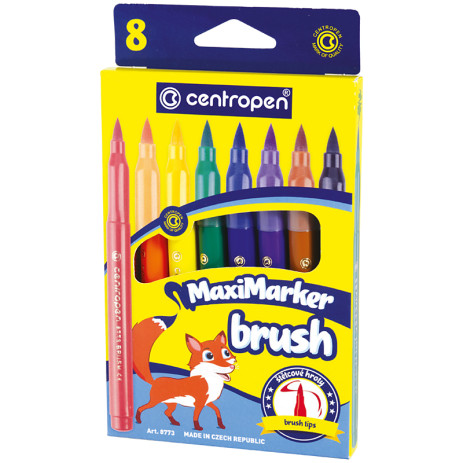 Фломастеры 8773 Brush набор 8 шт 6419,8773/08