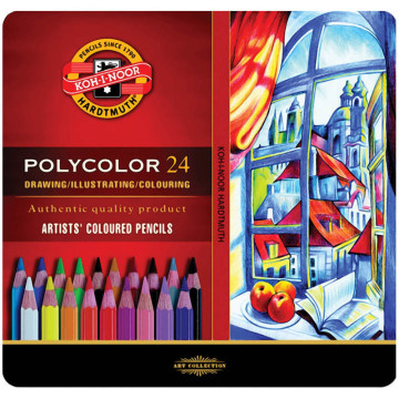 Colored artistic pencils, 24 pcs. 2987