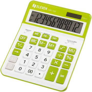 Калькулятор Eleven CDC-120 WH/GN 12 р.