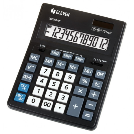 Калькулятор настільний Eleven CDB1201-BK