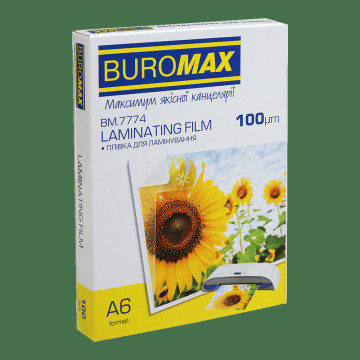 Плівка для ламінування 100мкм A6 3656