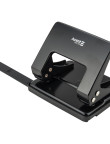 Metal hole punch 20 sheet black 1080