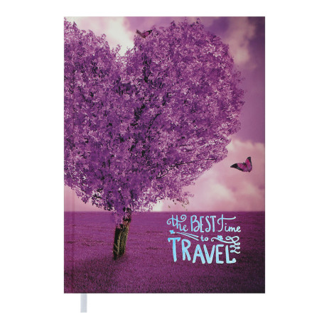 Diary ROMANTIC purple A5 BM.2040-07,BM.2040-07