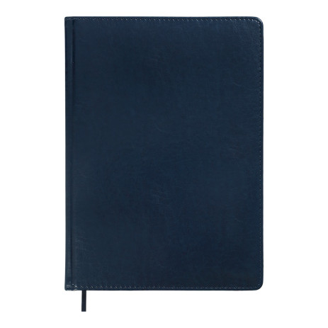 Diary undated A4 BRAVO 288 pages blue,BM.2097-02