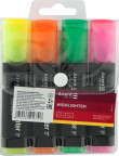 Набір текстмаркерів 4 кольор Highlighter,D2501-40