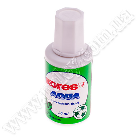 Коректор з пензликом 20 мл Kores AQUA,K69101