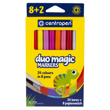 Фломастеры 10 цв 2599 Duomagic 6384