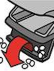 Hole punch 30/35L black MP 403411,MP.403411