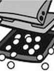 Hole punch 20/25L black MP 402411